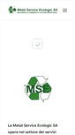 Mobile Screenshot of metalservice.ch